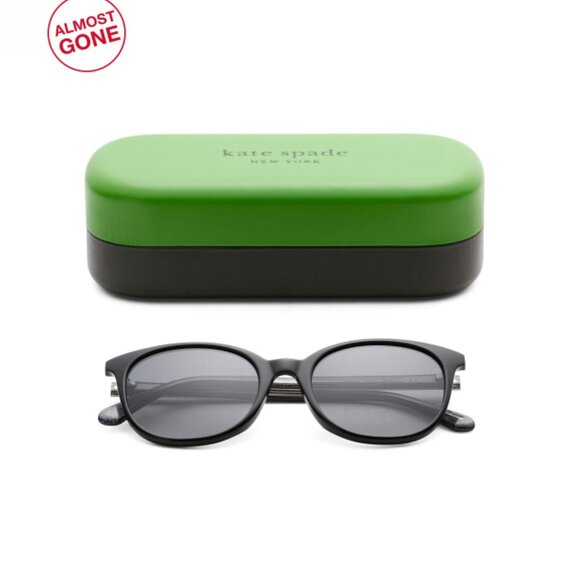 KATE SPADE Black 51mm Round Sunglasses - Picture 1 of 2